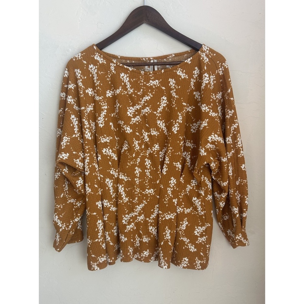 By Anthropologie Amber Top S Boho Cottagecore Retro Relaxed Dolman
